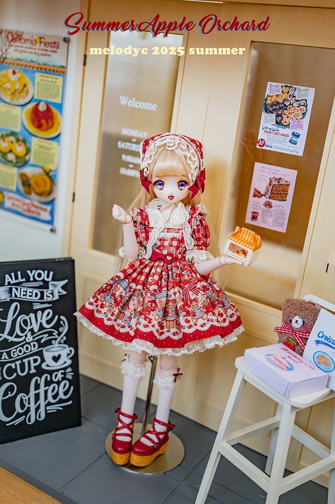 【SDM/MDD】Summer Apple Orchard ワンピースセット