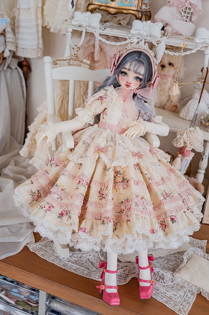 【1/3girlヒール足&DD】Mary Jane Shoes 4.0