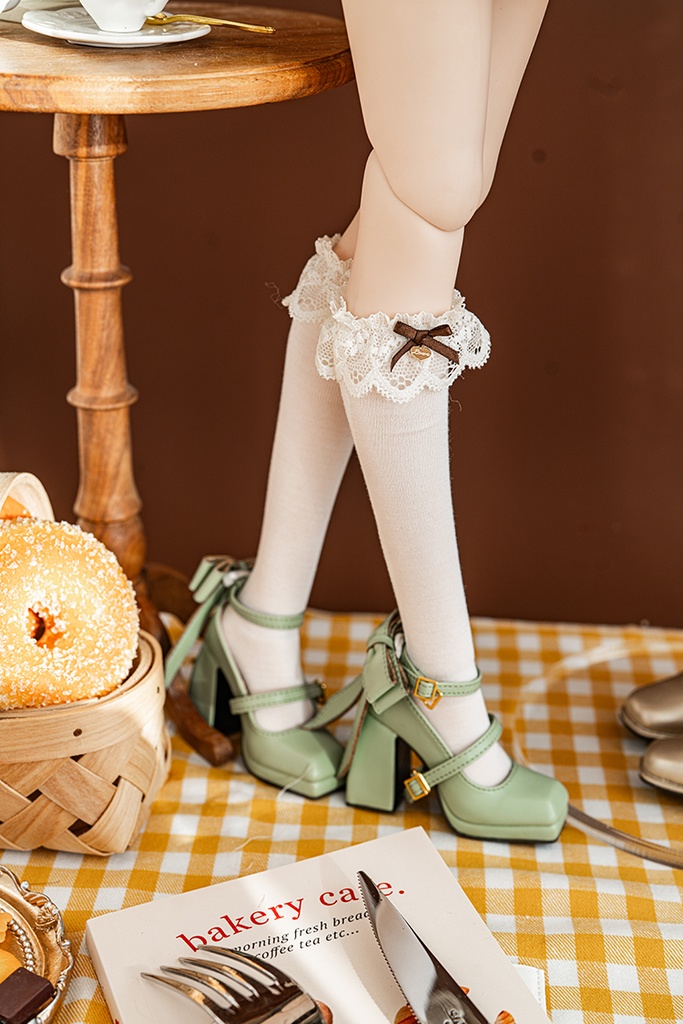 【1/3girlヒール足&DD】Mary Jane Shoes 4.0