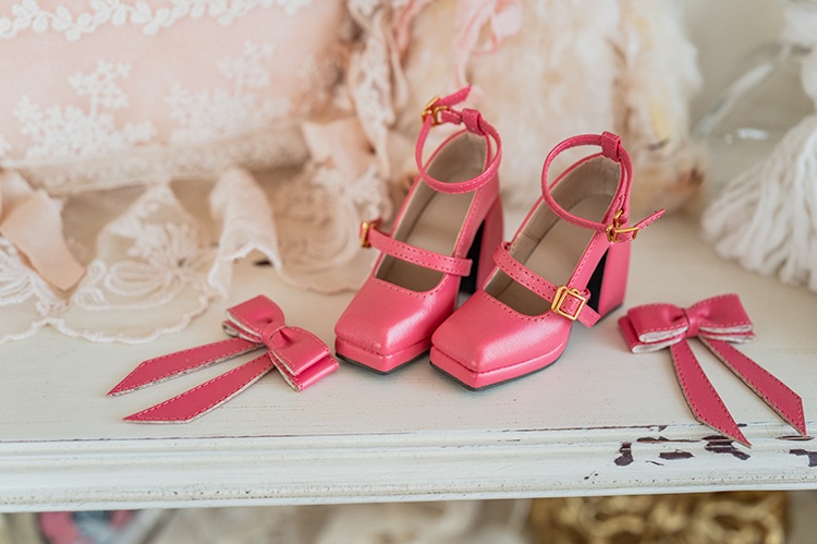 【1/3girlヒール足&DD】Mary Jane Shoes 4.0