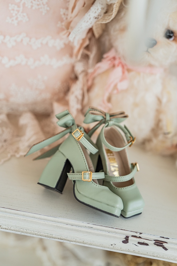 【1/3girlヒール足&DD】Mary Jane Shoes 4.0