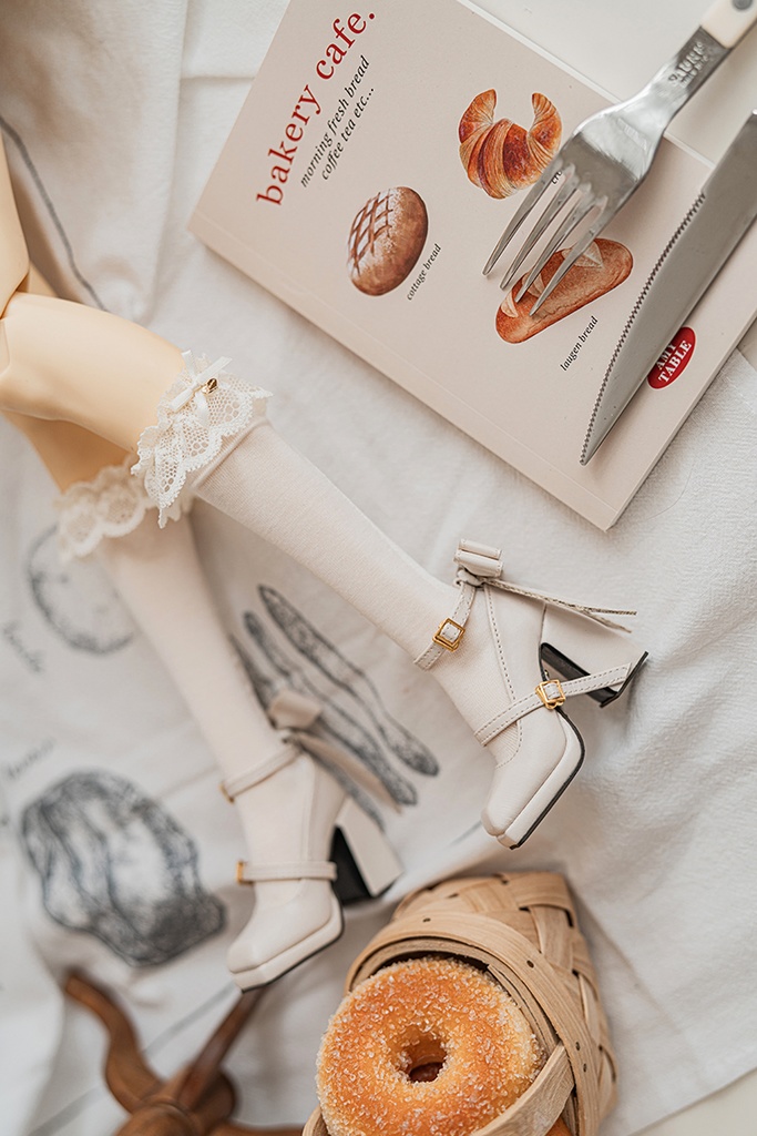 【1/3girlヒール足&DD】Mary Jane Shoes 4.0