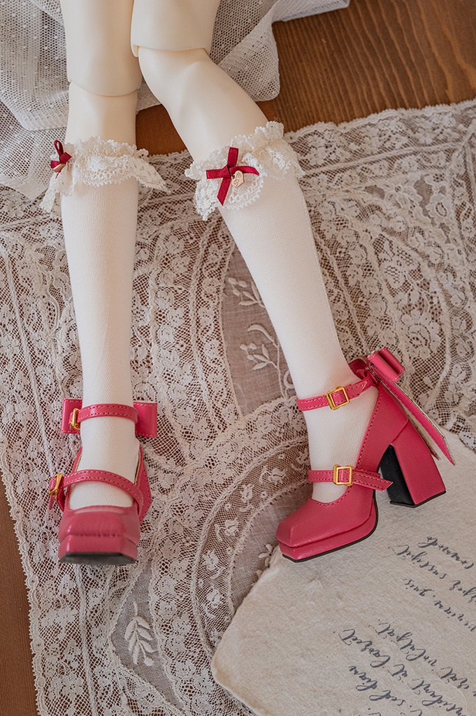 【1/3girlヒール足&DD】Mary Jane Shoes 4.0