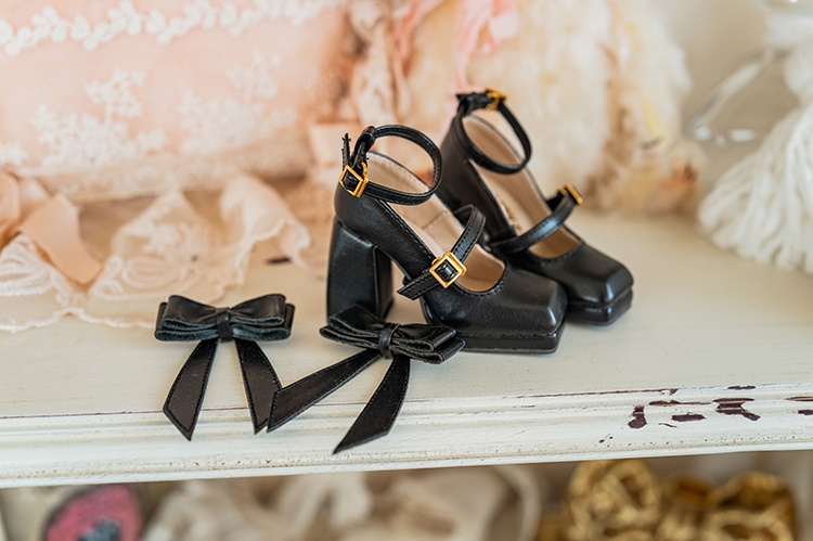 【1/3girlヒール足&DD】Mary Jane Shoes 4.0