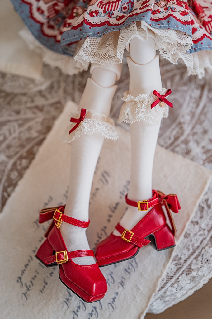 【1/4 doll可動足】Mary Jane Shoes 4.0