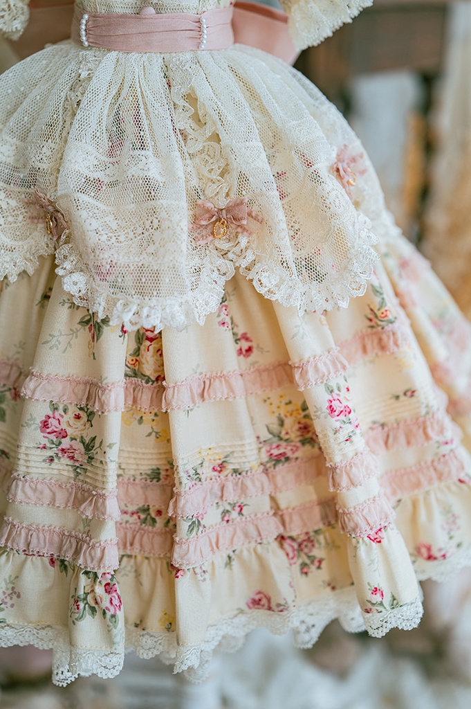 【1/3girl size】Rose Garden 3.0 ワンピース