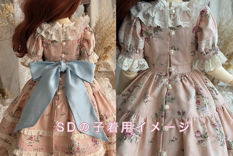 【1/3girl size】Rose Garden 3.0 ワンピース