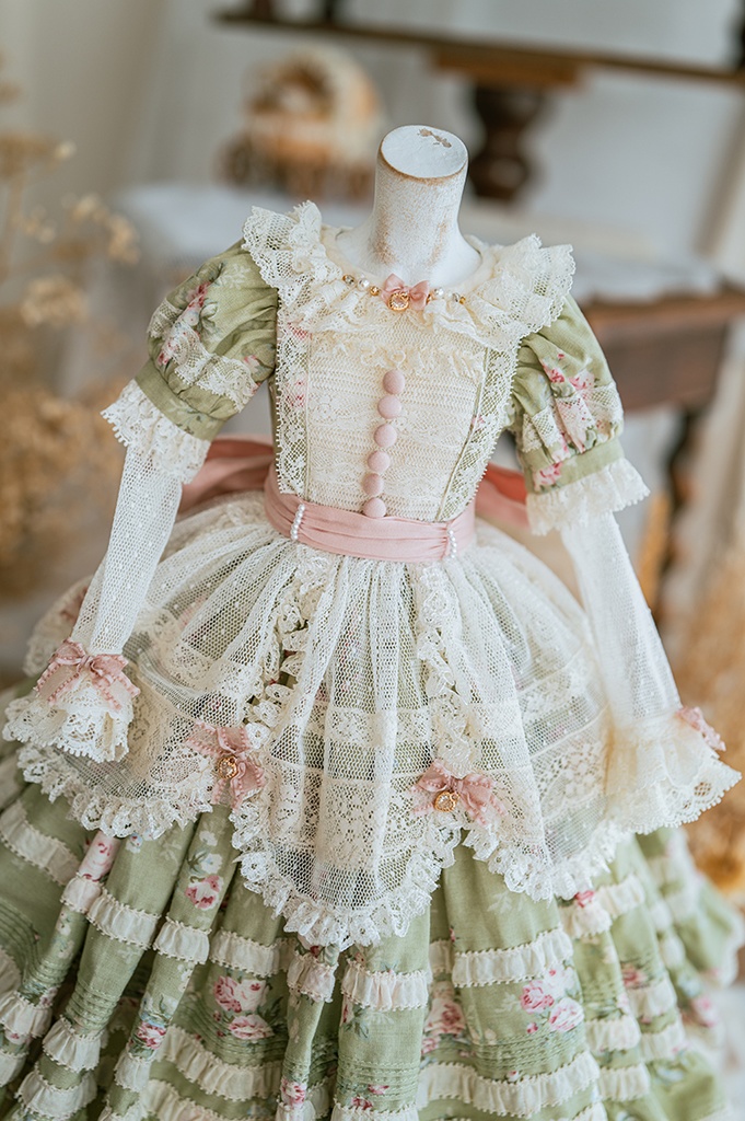 【1/3girl size】Rose Garden 3.0 ワンピース