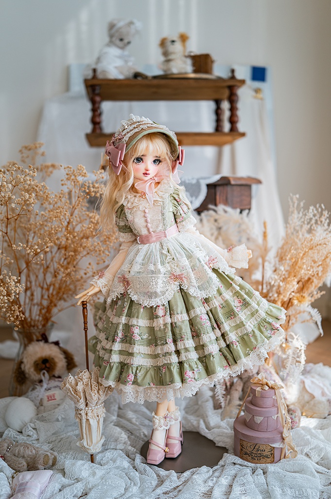 【1/3girl size】Rose Garden 3.0 ワンピース