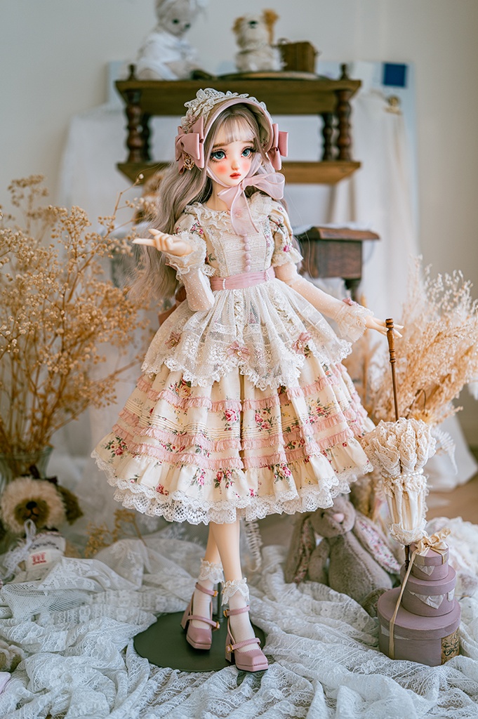 【1/3girl size】Rose Garden 3.0 ワンピース