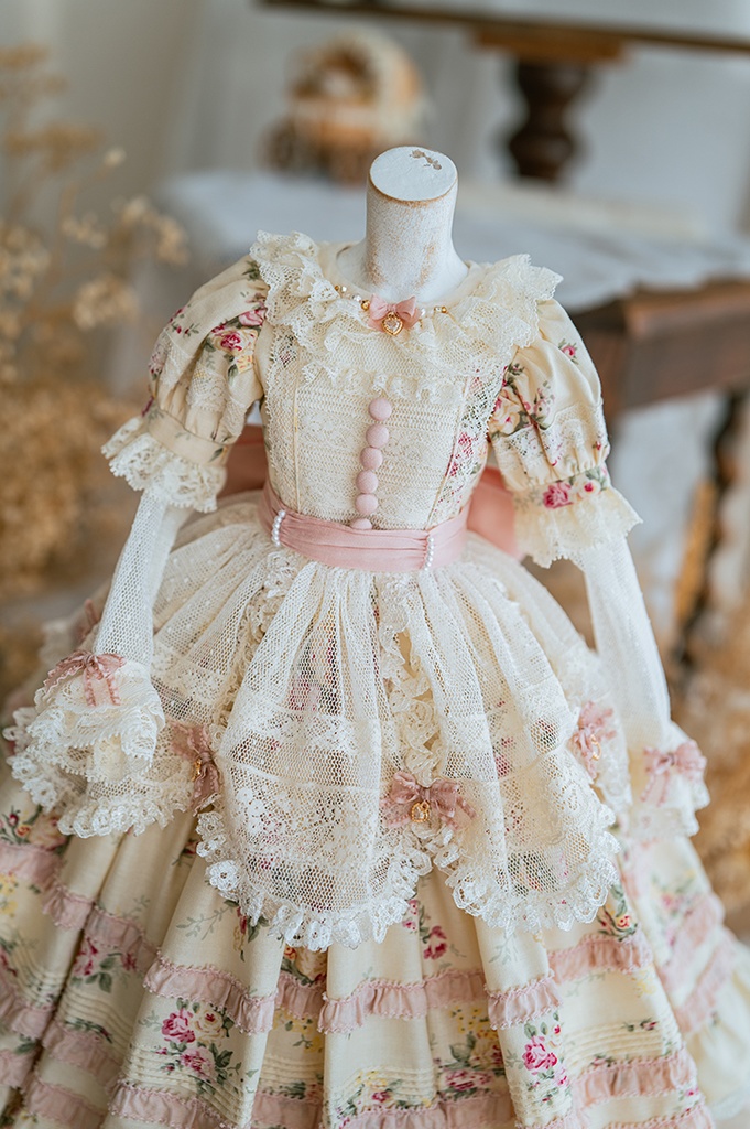 【1/3girl size】Rose Garden 3.0 ワンピース