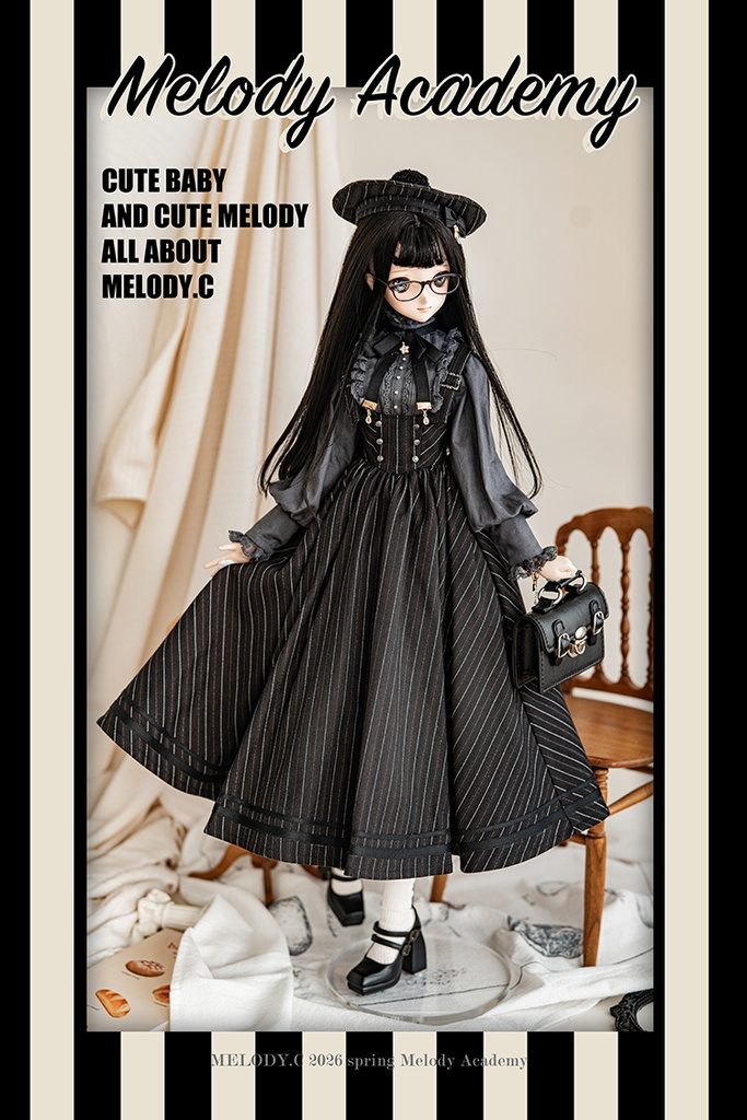 【1/3girl size】Melody Academy ジャンスカセットlong ver