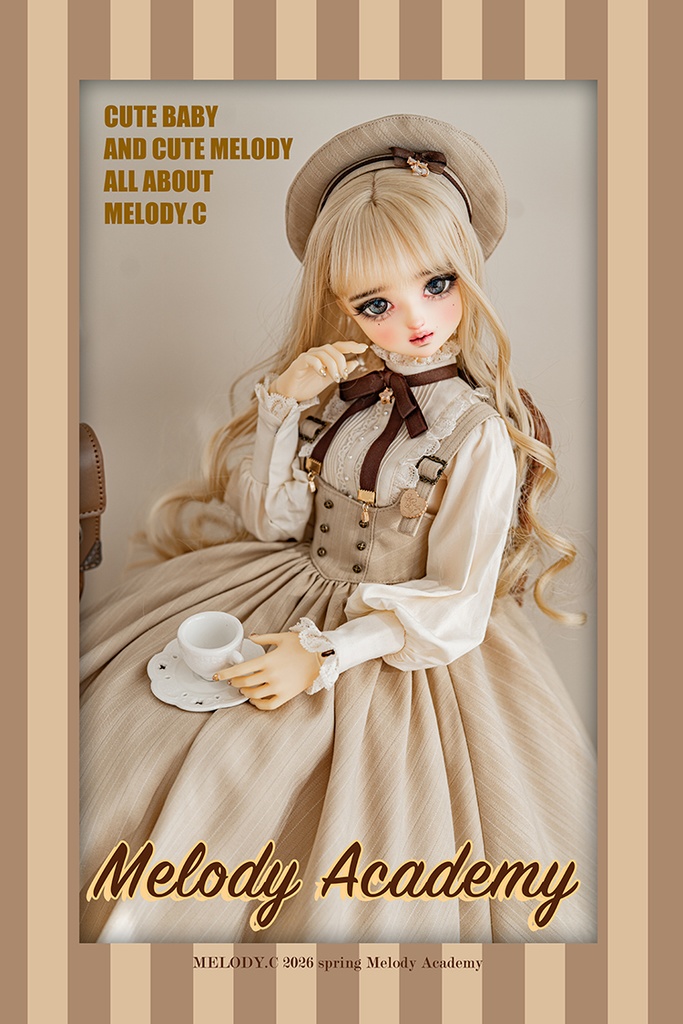 【1/3girl size】Melody Academy ジャンスカセットlong ver