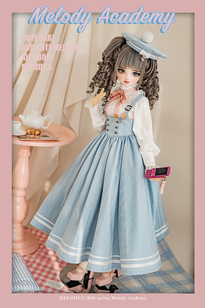 【1/3girl size】Melody Academy ジャンスカセットlong ver