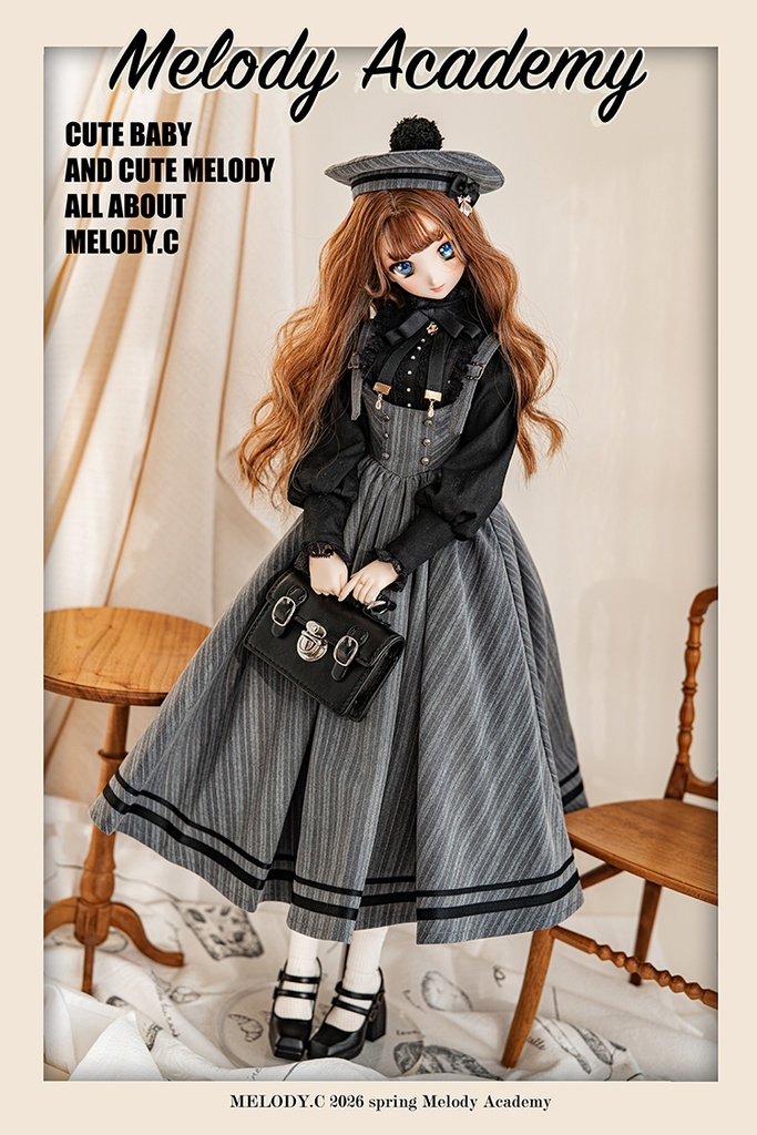 【1/3girl size】Melody Academy ジャンスカセットlong ver