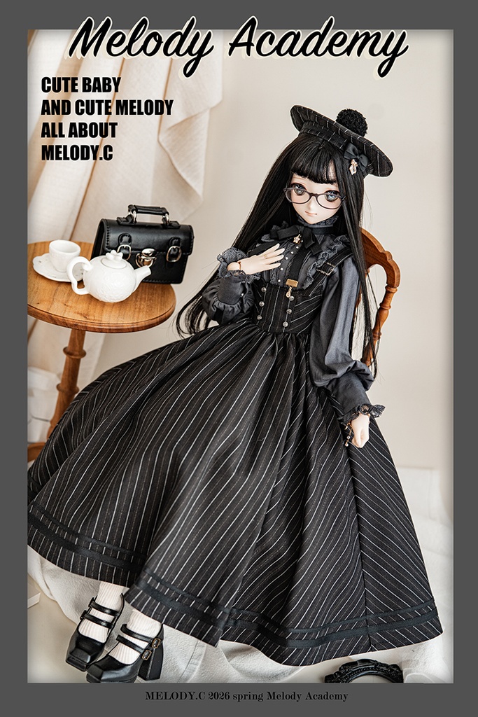 【1/3girl size】Melody Academy ジャンスカセットlong ver