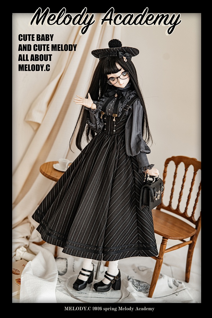 【1/3girl size】Melody Academy ジャンスカセットlong ver