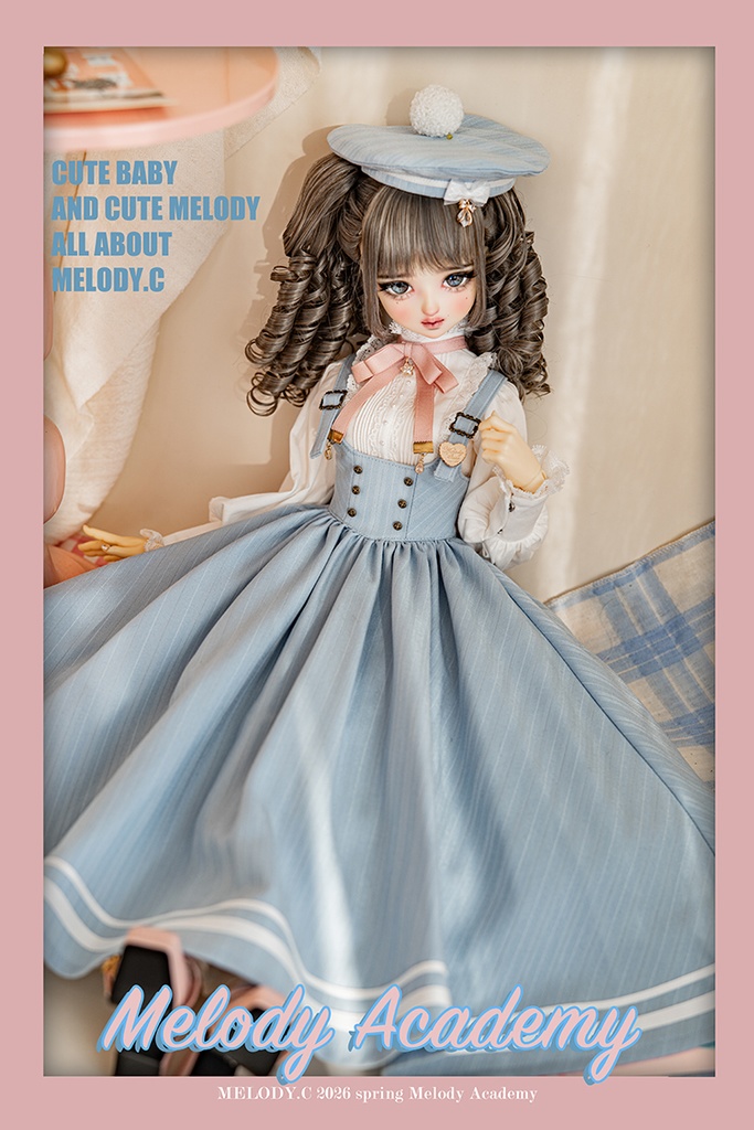 【1/3girl size】Melody Academy ジャンスカセットlong ver