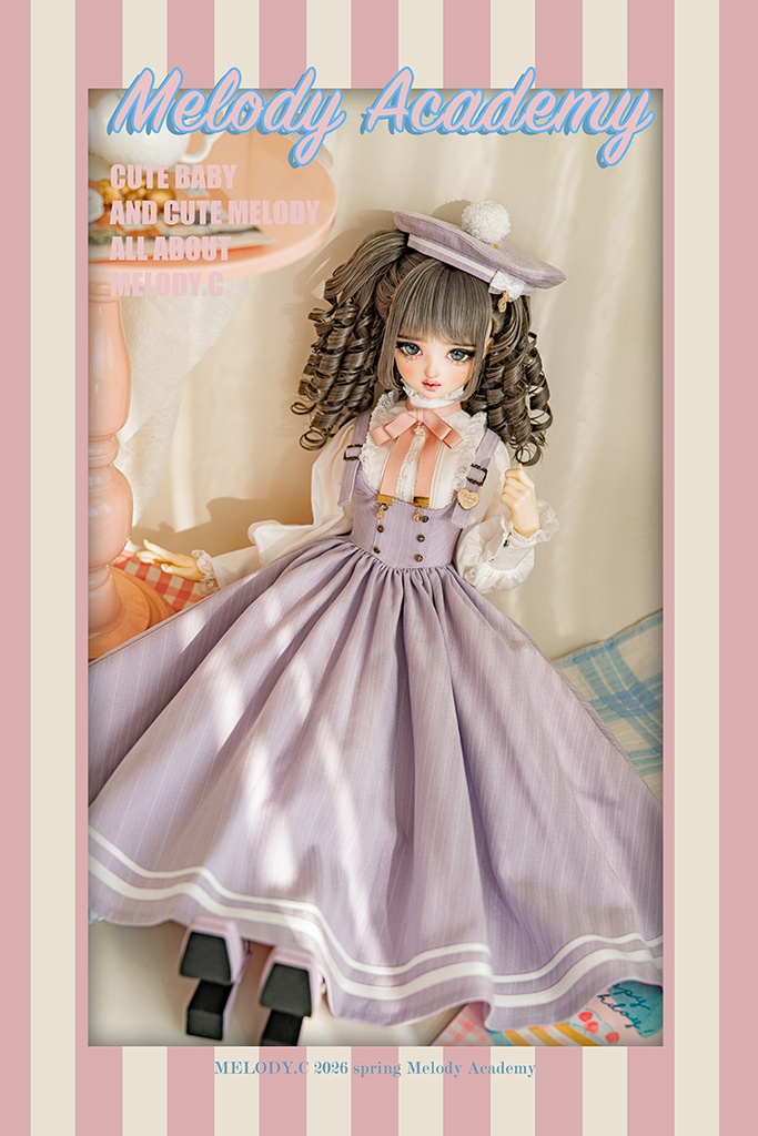 【1/3girl size】Melody Academy ジャンスカセットlong ver