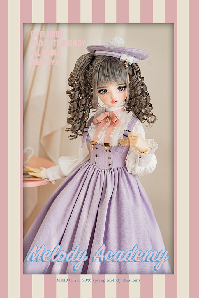 【1/3girl size】Melody Academy ジャンスカセットlong ver