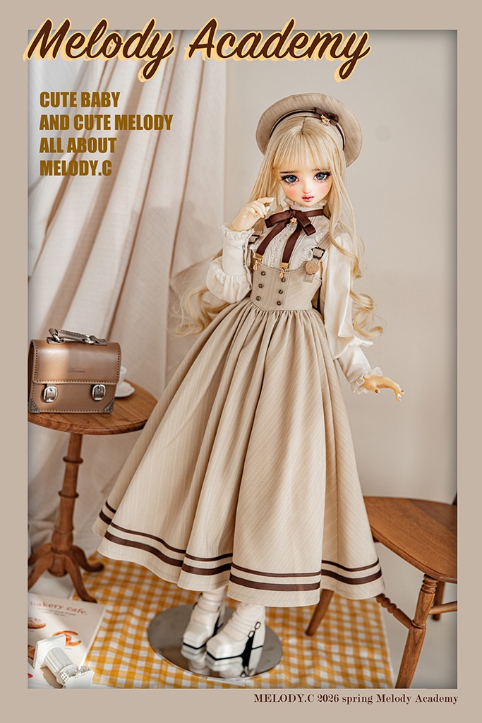 【1/3girl size】Melody Academy ジャンスカセットlong ver