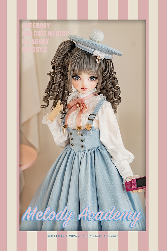 【1/3girl size】Melody Academy ジャンスカセットlong ver