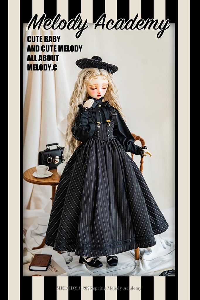【1/3girl size】Melody Academy ジャンスカセットlong ver