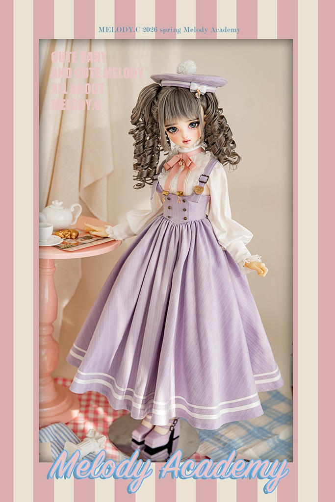 【1/3girl size】Melody Academy ジャンスカセットlong ver
