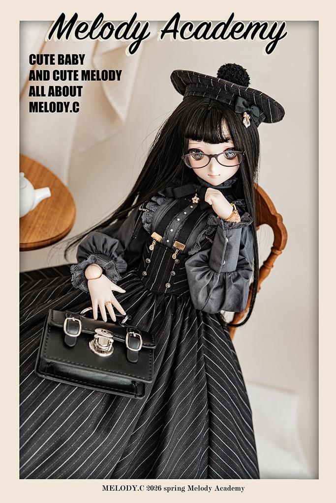 【1/3girl size】Melody Academy ジャンスカセットlong ver