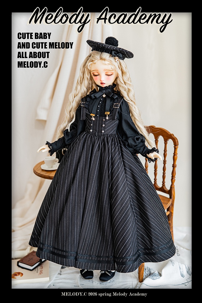 【1/3girl size】Melody Academy ジャンスカセットlong ver