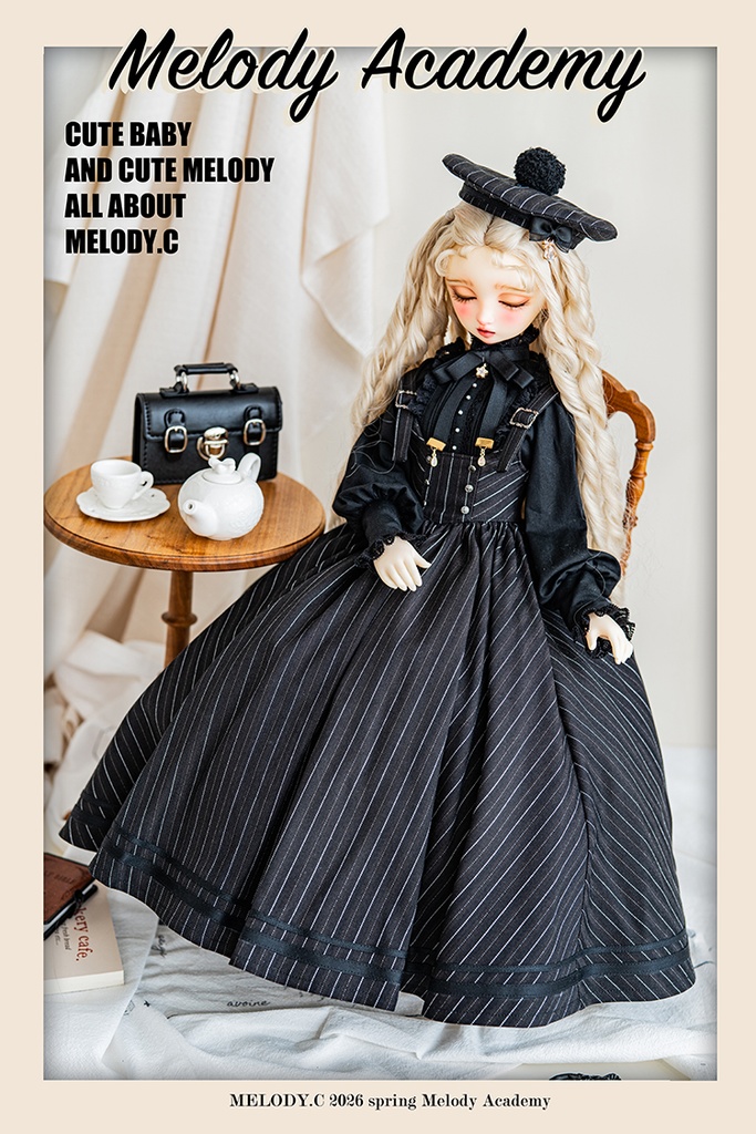 【1/3girl size】Melody Academy ジャンスカセットlong ver