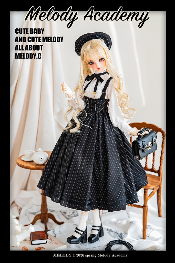 【1/3girl size】Melody Academy ジャンスカセットlong ver