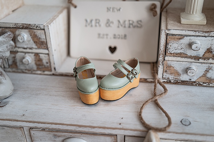 【SDM/MDD】Wベルト厚底シューズ