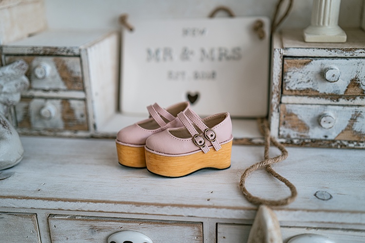 【SDM/MDD】Wベルト厚底シューズ