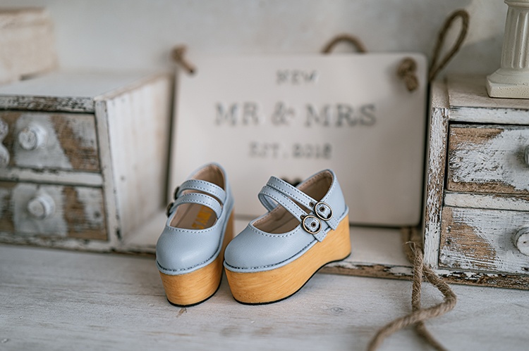 【SDM/MDD】Wベルト厚底シューズ