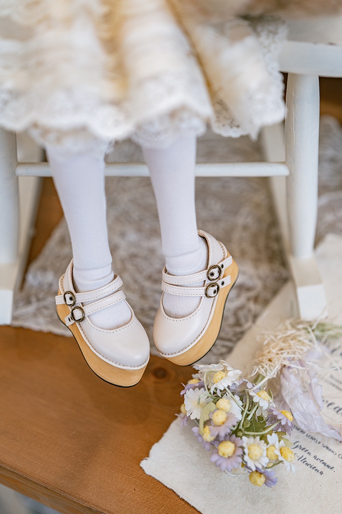 【SDM/MDD】Wベルト厚底シューズ