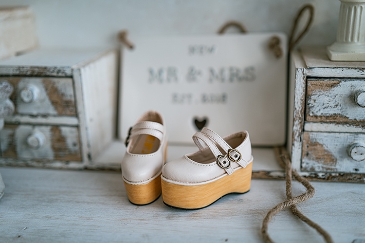 【SDM/MDD】Wベルト厚底シューズ