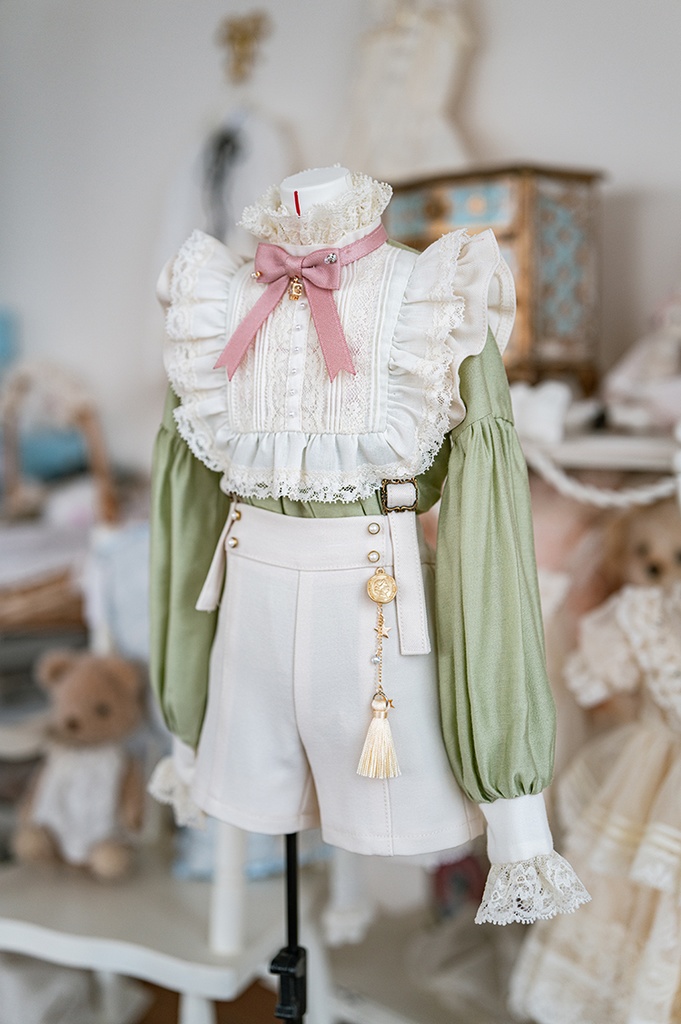 【SD13boy~SD17boy】Rose Garden 3.0 サスペンダー付きショートパンツ