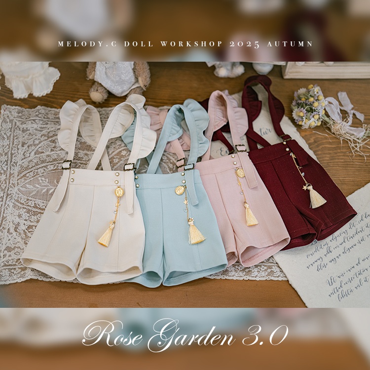 【SD13boy~SD17boy】Rose Garden 3.0 サスペンダー付きショートパンツ