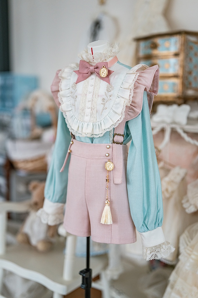 【SD13boy~SD17boy】Rose Garden 3.0 サスペンダー付きショートパンツ