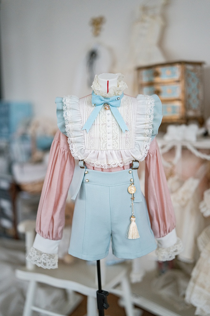 【SD13boy~SD17boy】Rose Garden 3.0 サスペンダー付きショートパンツ