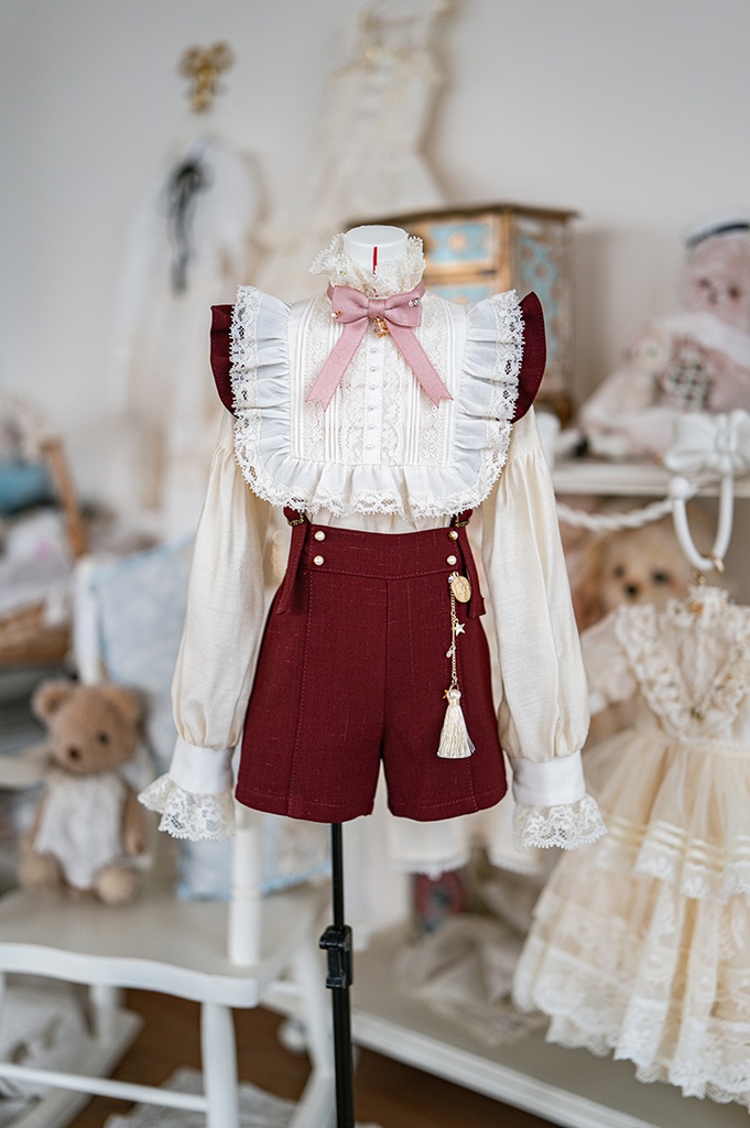 【SD13boy~SD17boy】Rose Garden 3.0 サスペンダー付きショートパンツ