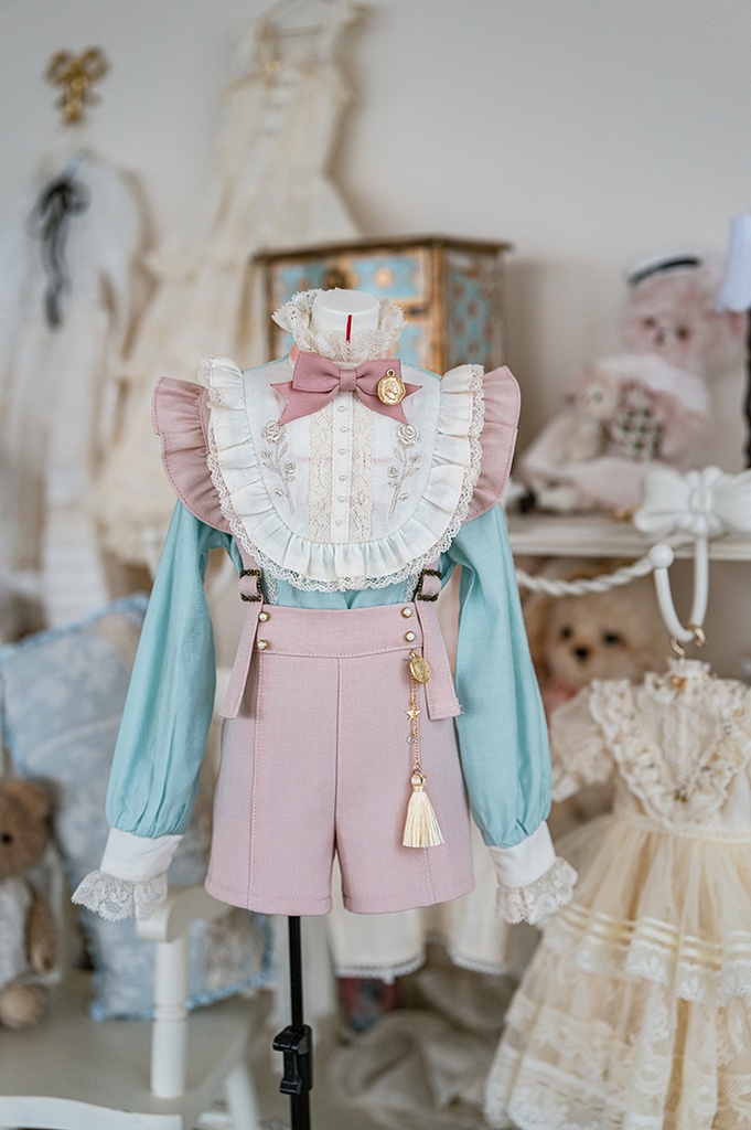 【SD13boy~SD17boy】Rose Garden 3.0 サスペンダー付きショートパンツ