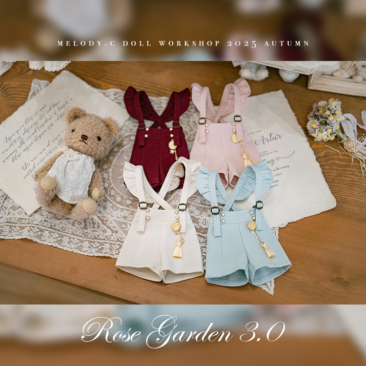 【SDM/MDD】Rose Garden 3.0 サスペンダー付きショートパンツ