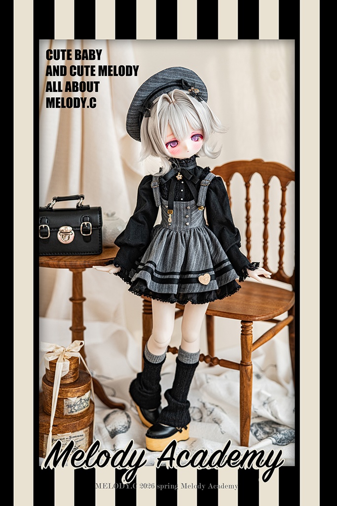 【1/4size】Melody Academy ジャンスカセットshort ver