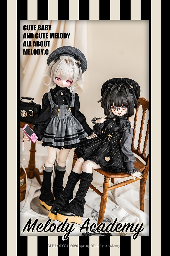 【1/4size】Melody Academy ジャンスカセットshort ver