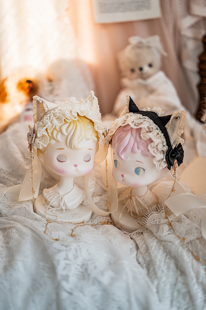 【SDM〜SD/DD】Glass Doll 猫ミミヘアバンド