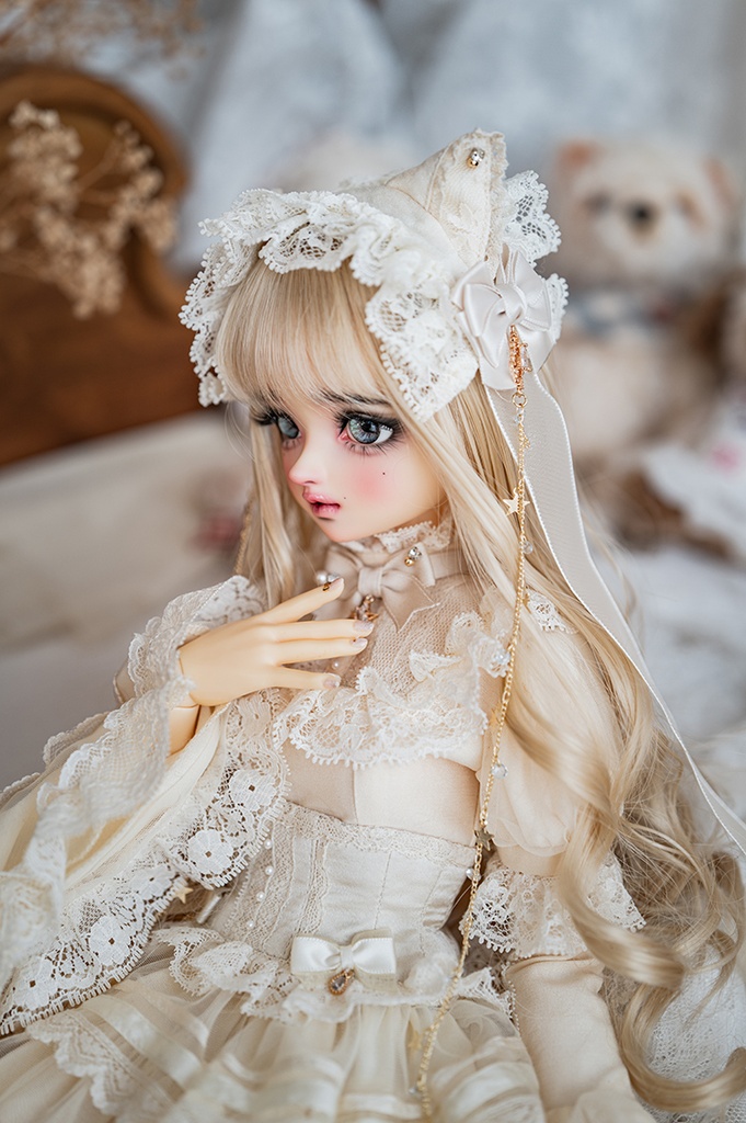 【SDM〜SD/DD】Glass Doll 猫ミミヘアバンド