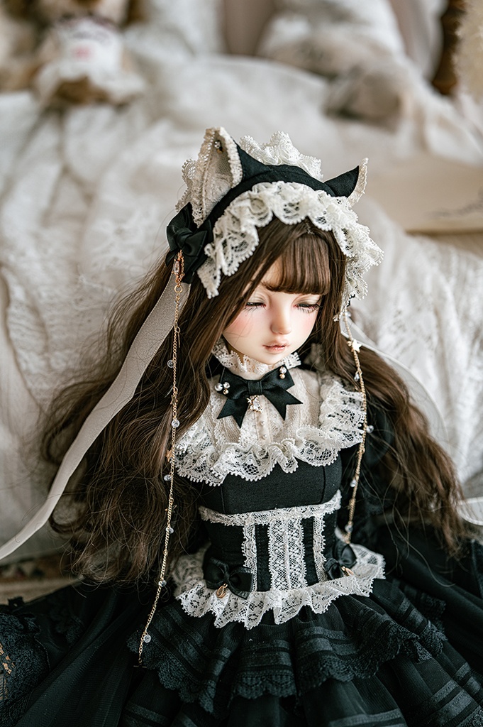 【SDM〜SD/DD】Glass Doll 猫ミミヘアバンド