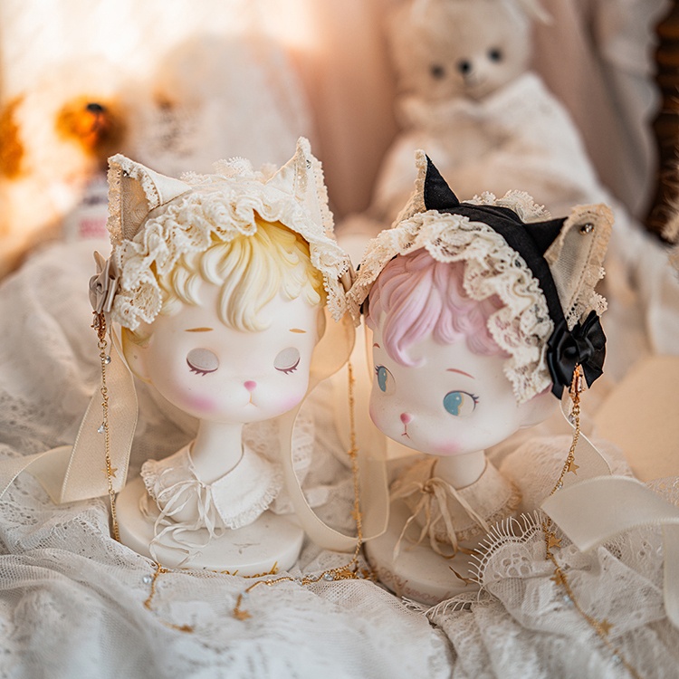 【SDM〜SD/DD】Glass Doll 猫ミミヘアバンド